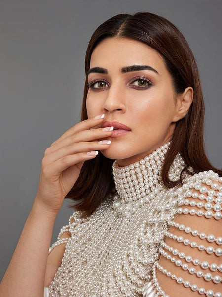 Ivory Pearl Work Blouse – The Celebrity Favorite