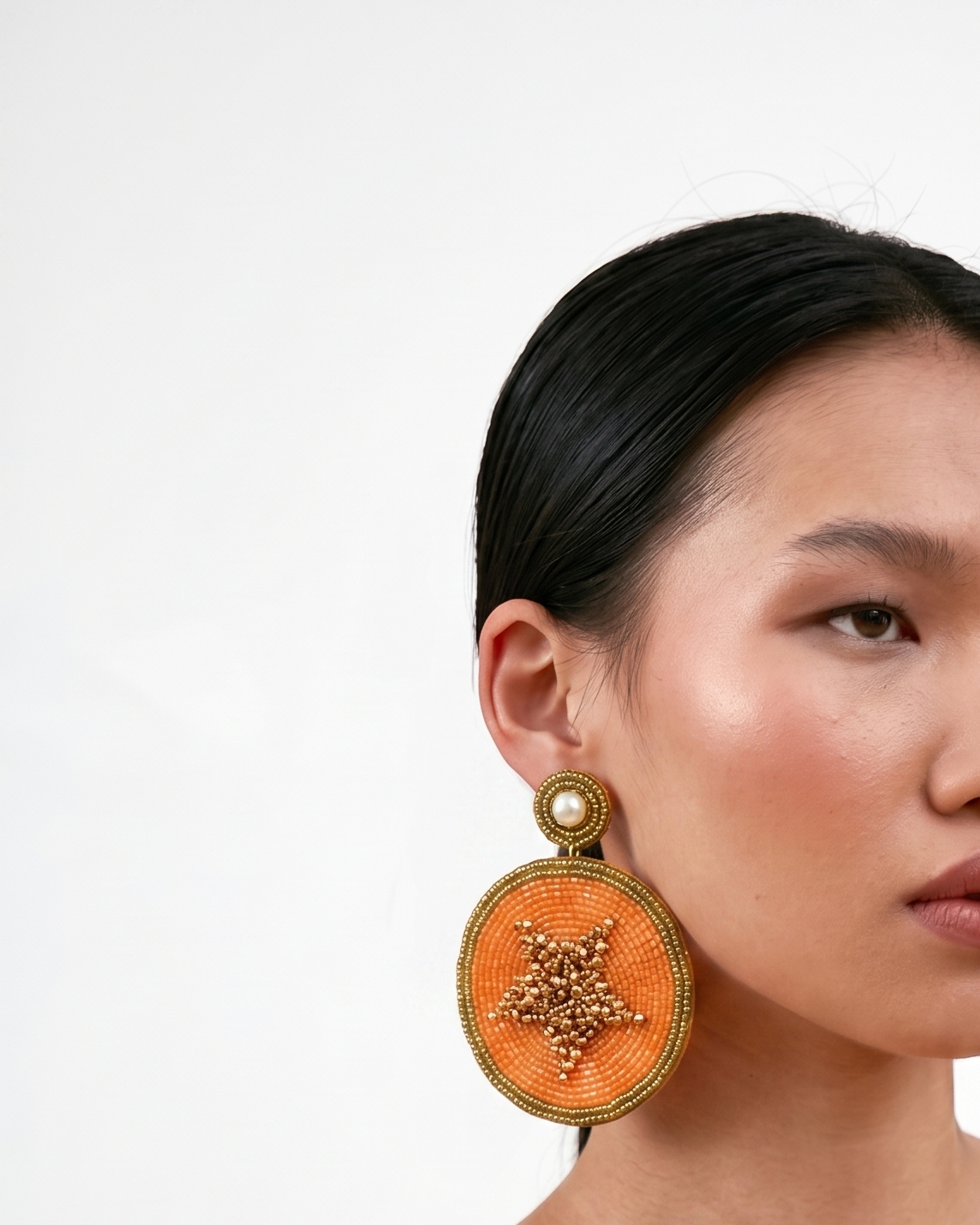 Tasty Papaya Fruit-Inspired Earrings