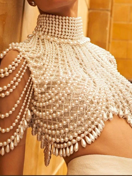 Ivory Pearl Work Blouse – The Celebrity Favorite
