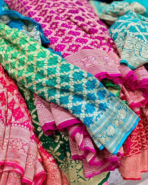 Bandhani work