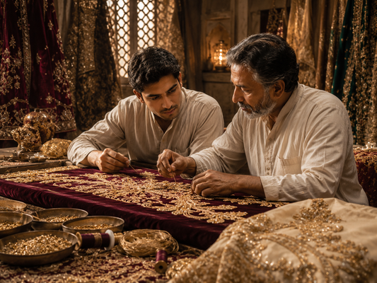 The Hands Behind Zardozi: A Story of Heritage Time and Human Skill