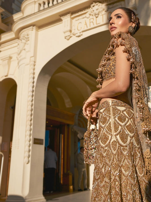 Sherry Bhati at Cannes 2026: India's Mrs Universe Wore Rimple & Harpreet — And the Red Carpet Stood Still