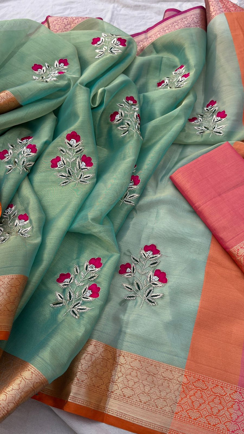 Tissue Silk Sarees