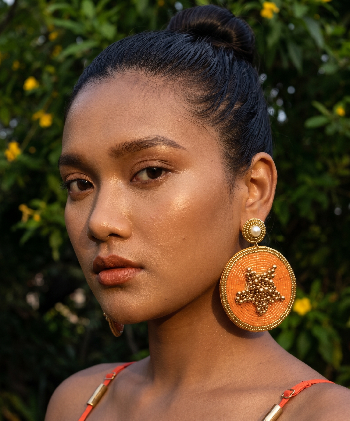 Tasty Papaya Fruit-Inspired Earrings