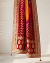 Regal Meena Banarasi Khaddi Georgette Dupatta With Zardozi Detailing