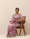 Zardozi And Gotta Patti On Pure Tissue Handloom Silk · 56 Artisan Hours of work · The Zari Edit