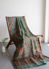 Emerald Green Kalamkari