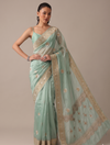 Gotta Patti Zardozi And Pearl On Tissue Banarasi Silk · 60 Artisan Hours of work · The Zari Edit
