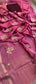 Crepe Banarasi Saree with Zardozi & Zarkan Embellishments