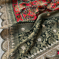 Pure Munga Silk Banarasi Weaving Saree