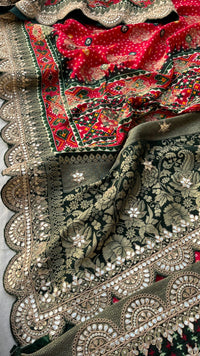 Pure Munga Silk Banarasi Weaving Saree
