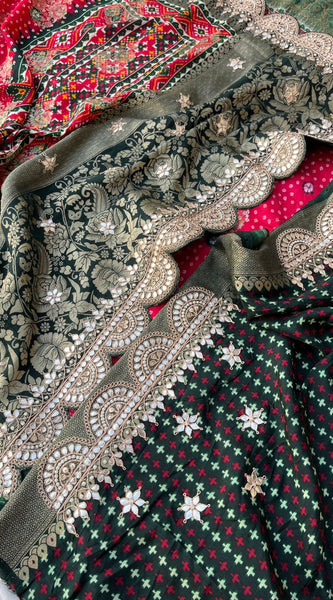 Pure Munga Silk Banarasi Weaving Saree