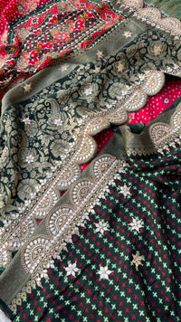 Pure Munga Silk Banarasi Weaving Saree