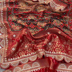 Pure Munga Silk Banarasi Weaving Saree