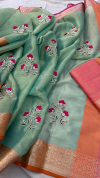 Pure Tissue Silk Banarasi Weaving Saree