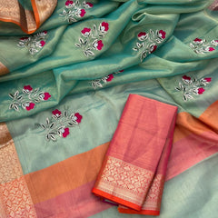 Pure Tissue Silk Banarasi Weaving Saree