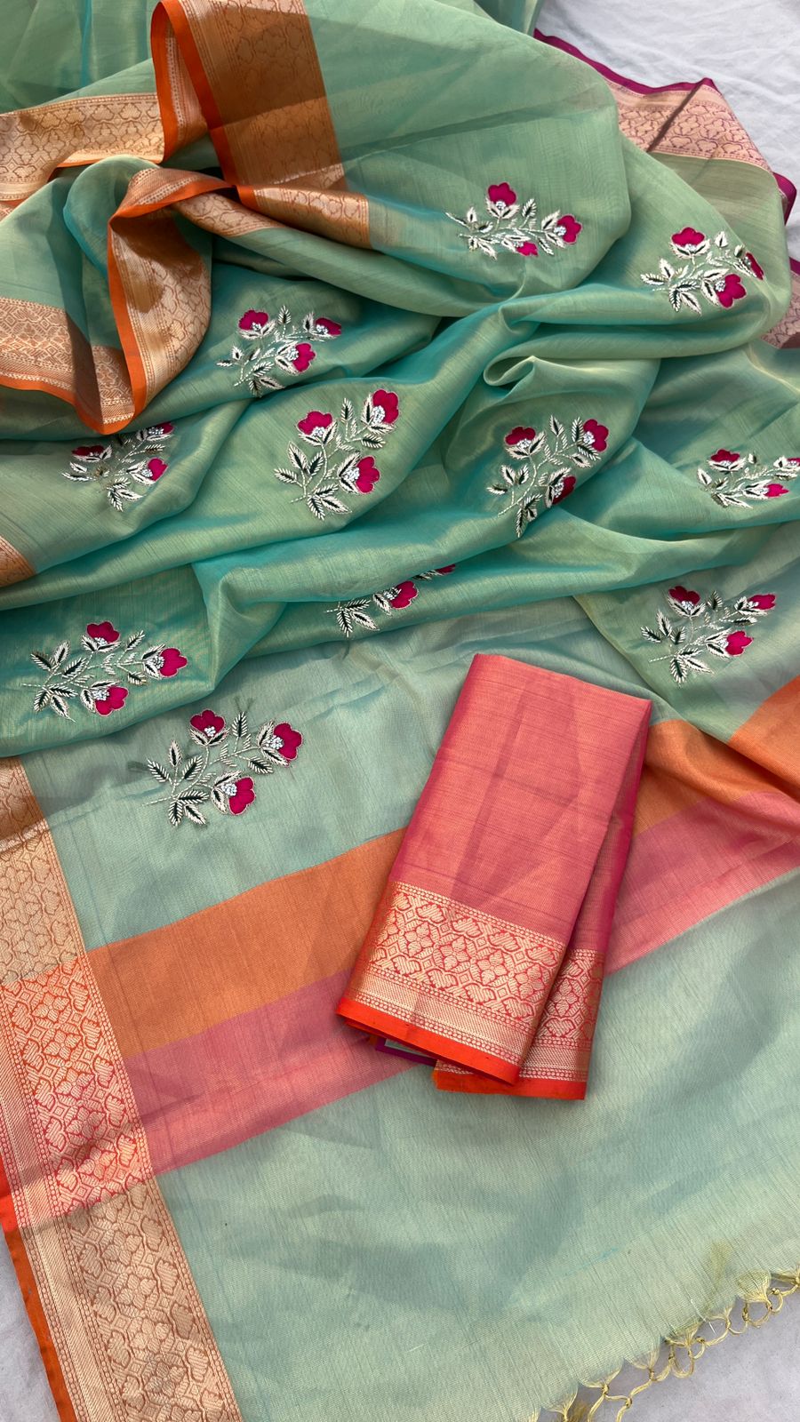 Pure Tissue Silk Banarasi Weaving Saree