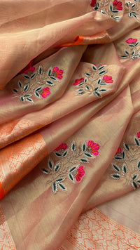 Pure Tissue Silk Banarasi Weaving Saree
