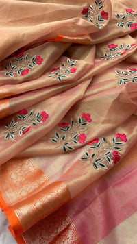 Pure Tissue Silk Banarasi Weaving Saree
