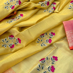 Pure Tissue Silk Banarasi Weaving Saree