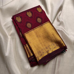 Pure Kanjivaram Handloom Bridal Silk Sarees with Pure Zari