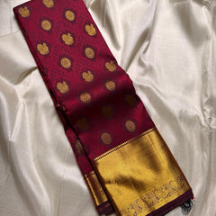 Pure Kanjivaram Handloom Bridal Silk Sarees with Pure Zari