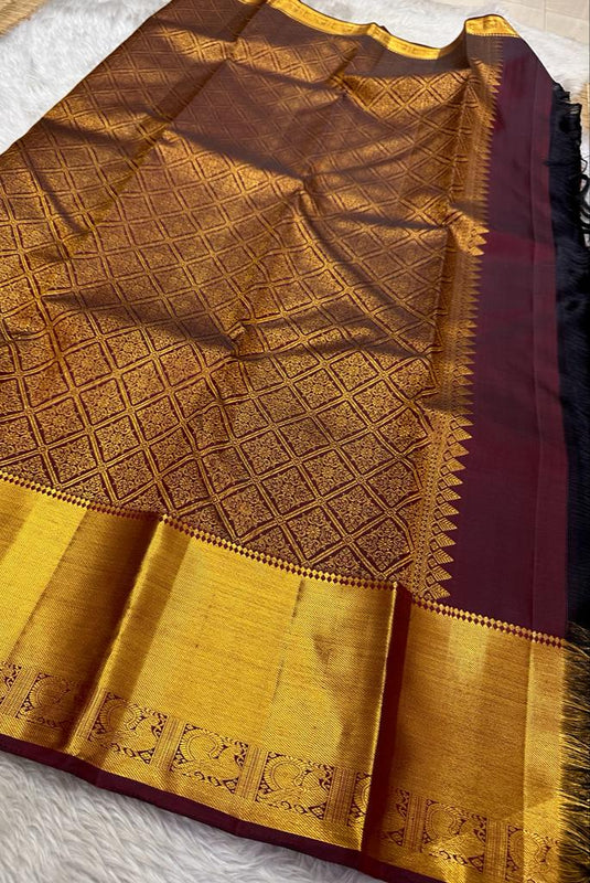 Pure Kanjivaram Handloom Bridal Silk Sarees with Pure Zari