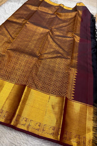 Pure Kanjivaram Handloom Bridal Silk Sarees with Pure Zari