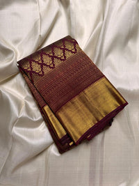 Authentic Pure Kanjivaram Handloom Bridal Silk Sarees with Pure Zari