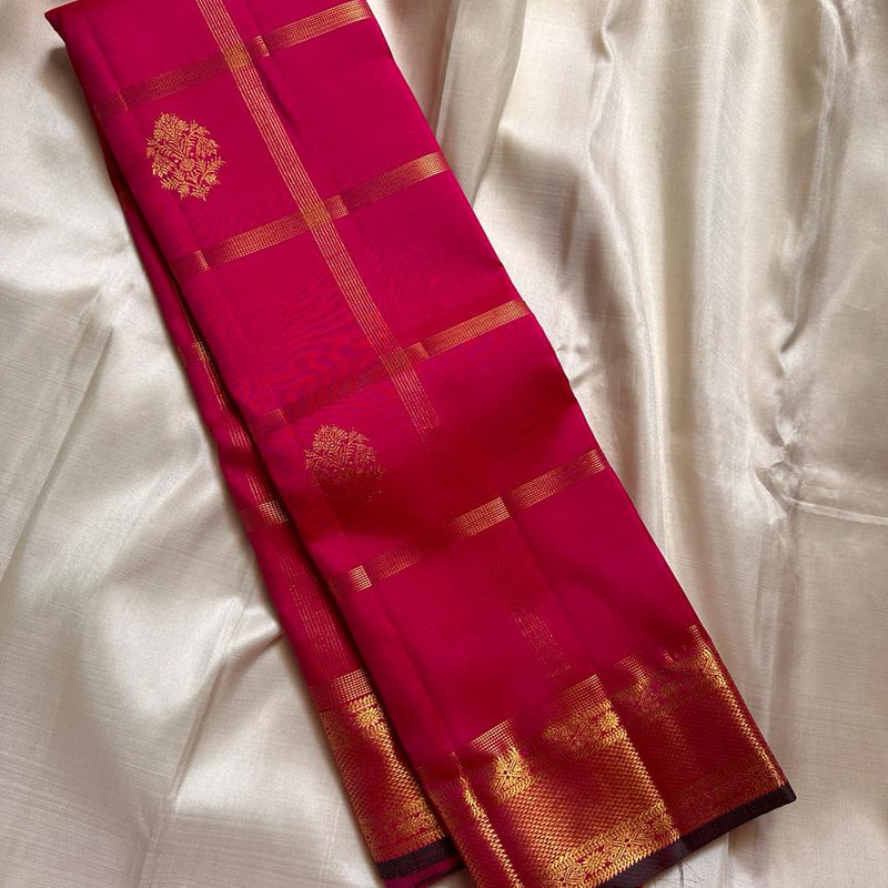 Pure Kanjivaram handloom Bridal silk sarees