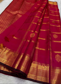 Pure Kanjivaram handloom Bridal silk sarees