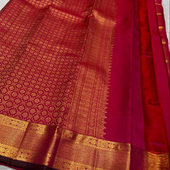 Pure Kanjivaram handloom Bridal silk sarees
