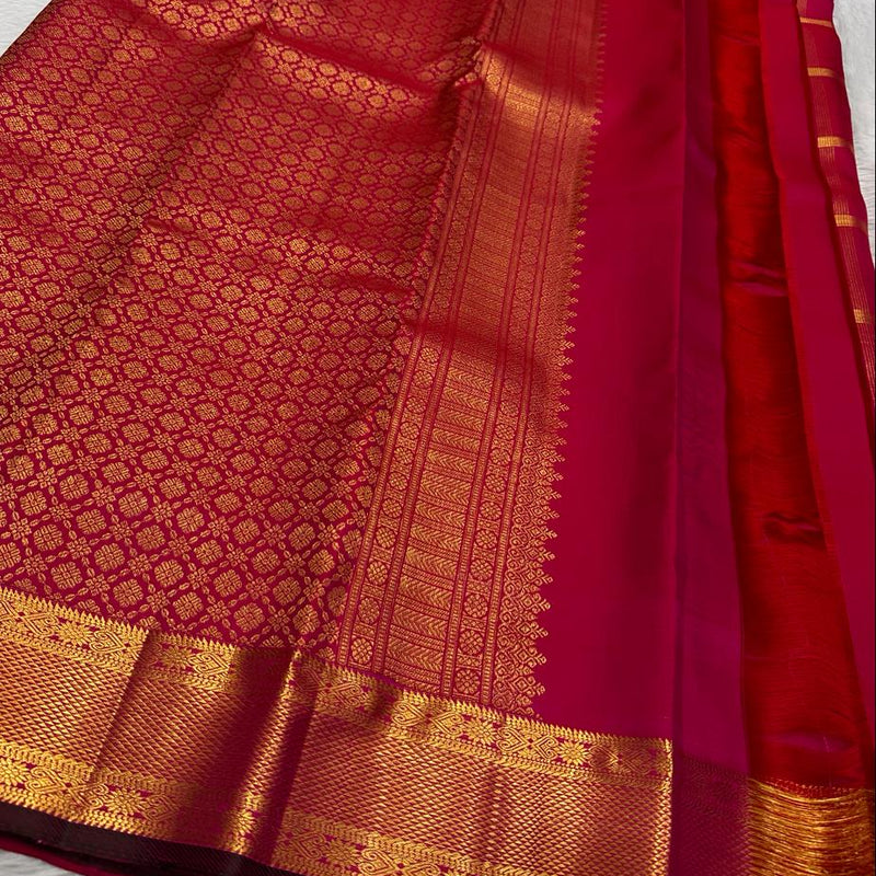Pure Kanjivaram handloom Bridal silk sarees