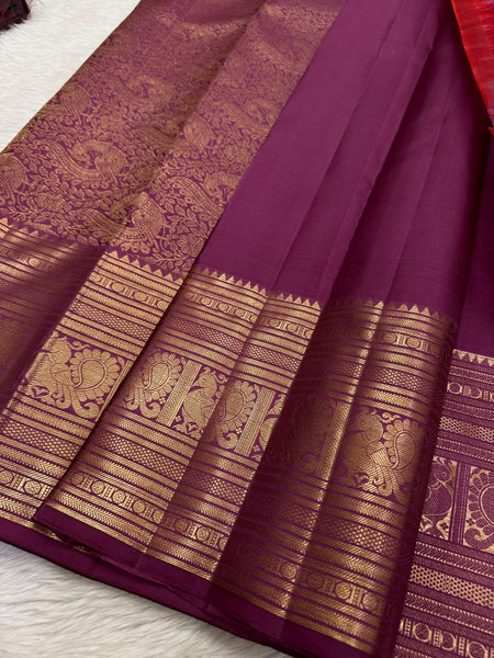 Pure Kanjivaram handloom Bridal silk sarees