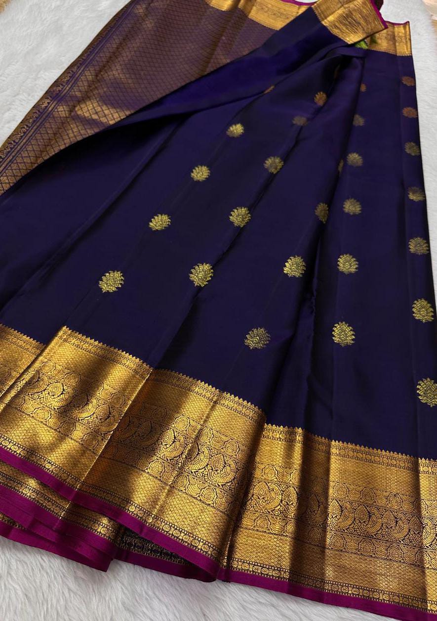 Pure Kanjivaram handloom Bridal silk sarees