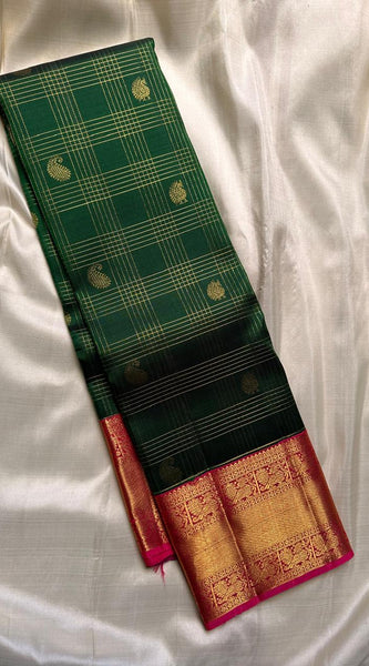 Pure Kanjivaram handloom Bridal silk sarees
