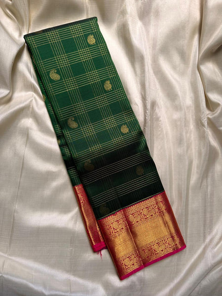 Pure Kanjivaram handloom Bridal silk sarees