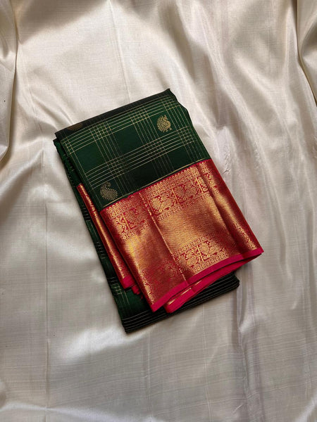 Pure Kanjivaram handloom Bridal silk sarees