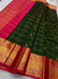 Pure Kanjivaram handloom Bridal silk sarees