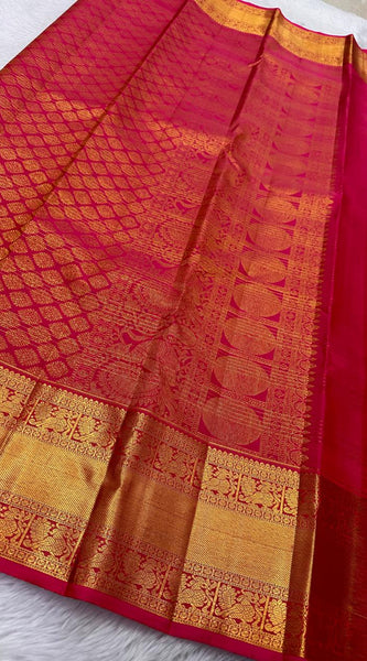 Pure Kanjivaram handloom Bridal silk sarees