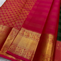 Pure Kanjivaram handloom Bridal silk sarees