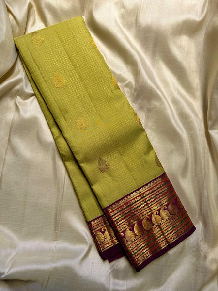 Pure Kanjivaram  handloom Bridal silk sarees