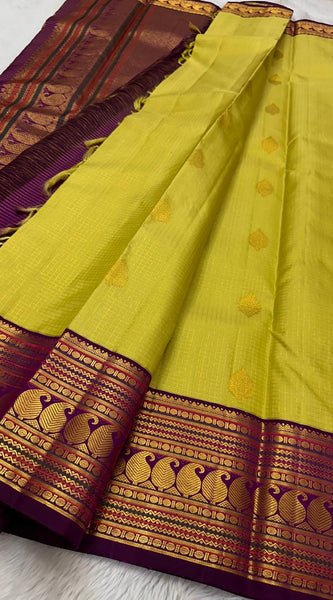Pure Kanjivaram  handloom Bridal silk sarees