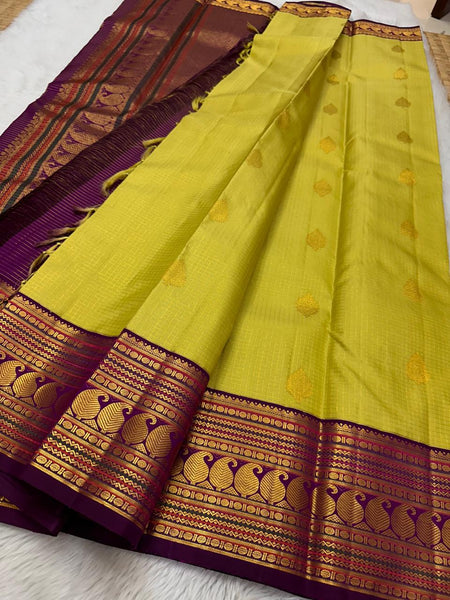 Pure Kanjivaram  handloom Bridal silk sarees