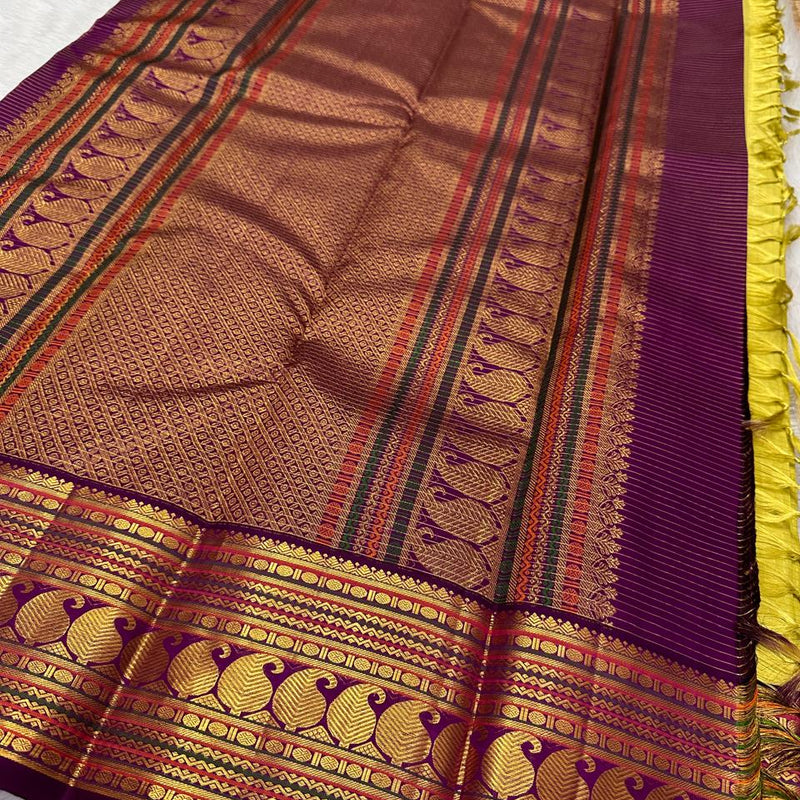 Pure Kanjivaram  handloom Bridal silk sarees
