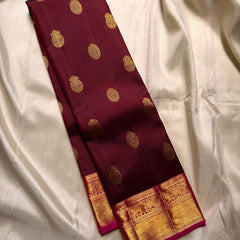 Pure Kanjivaram handloom Bridal silk sarees