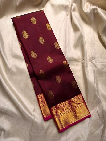Pure Kanjivaram handloom Bridal silk sarees