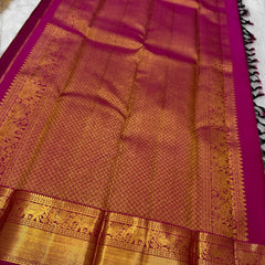 Pure Kanjivaram handloom Bridal silk sarees
