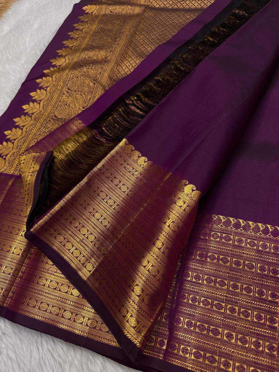 Pure kanjivaram handloom Bridal silk sarees