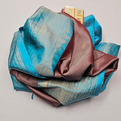 Pure handloom double warp kanchi silks